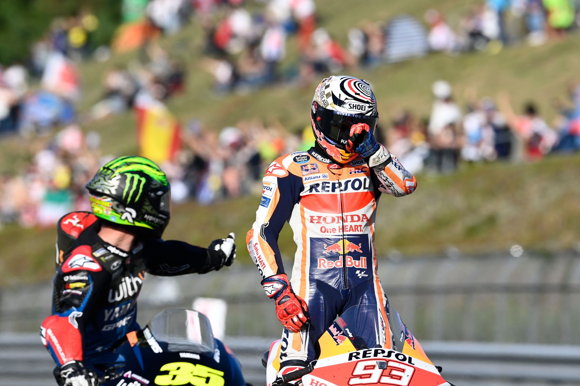 Cal Crutchlow, Marc Marquez, MotoGP