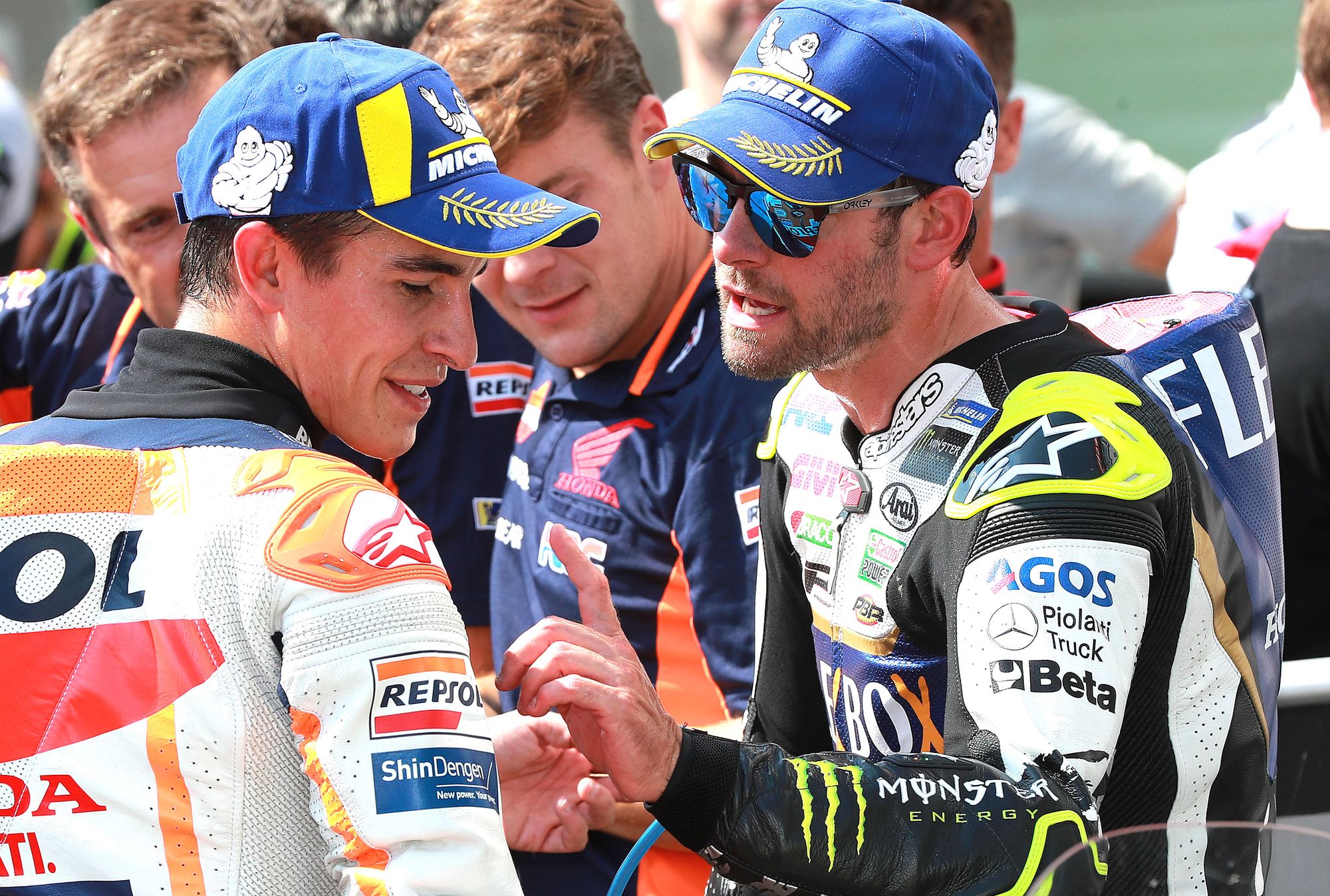 Marc Marquez, Cal Crutchlow, MotoGP