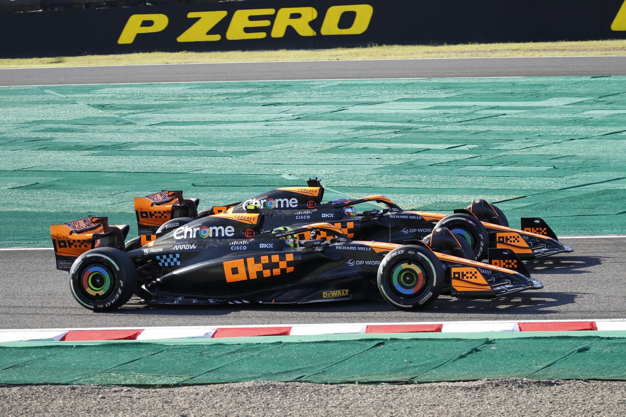 Lando Norris and Oscar Piastri, McLaren, F1, Japanese GP