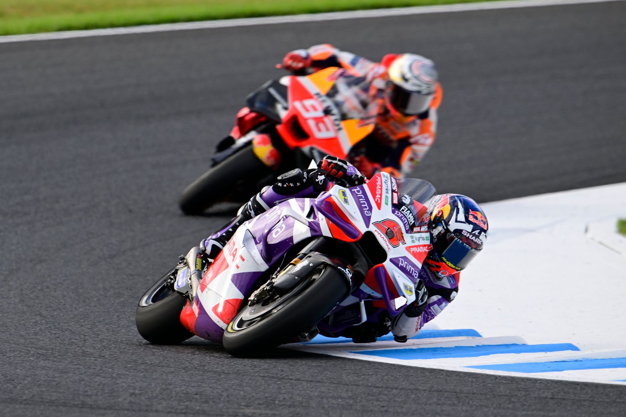 Johann Zarco, Pramac Ducati, Marc Marquez, Honda, MotoGP