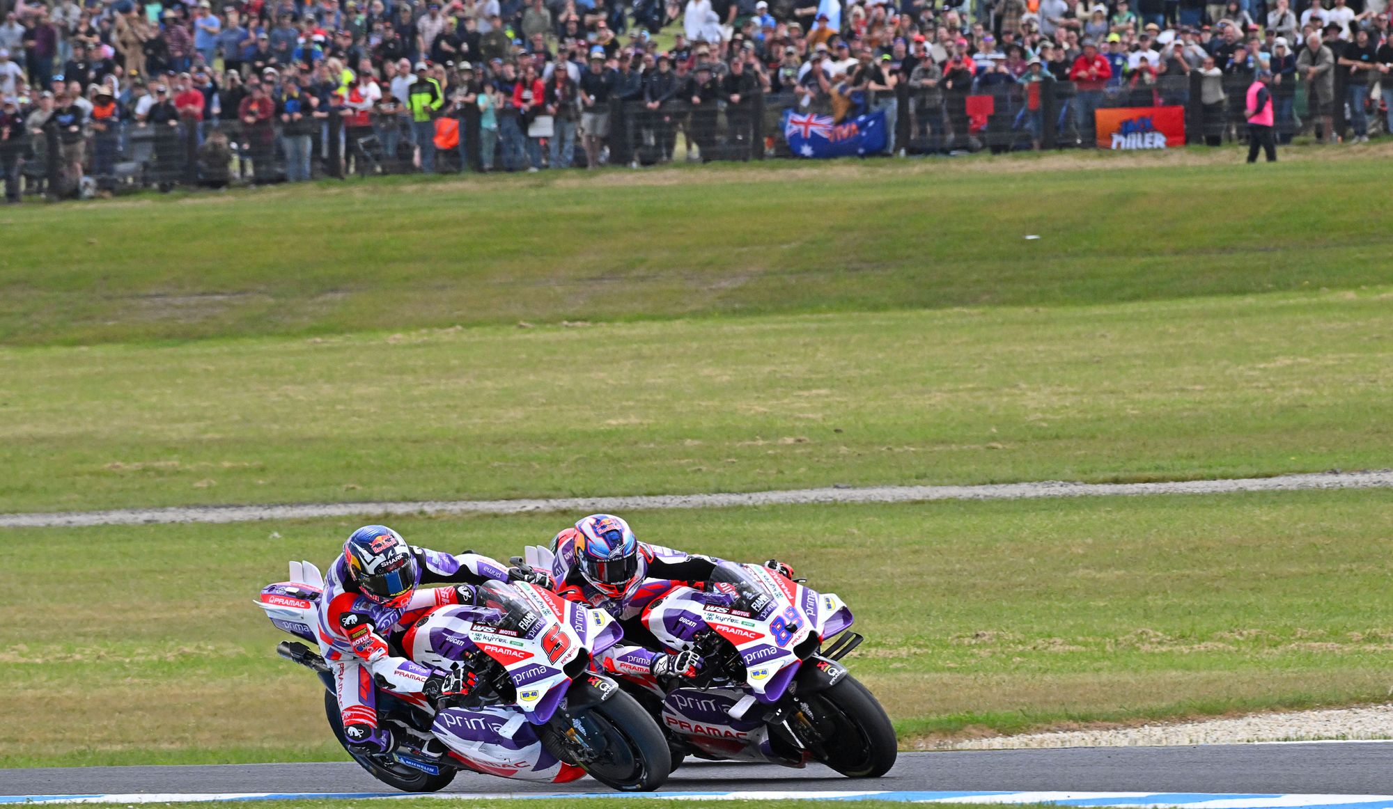 Australian MotoGP 2023: Johann Zarco wins, Jorge Martin qualifies