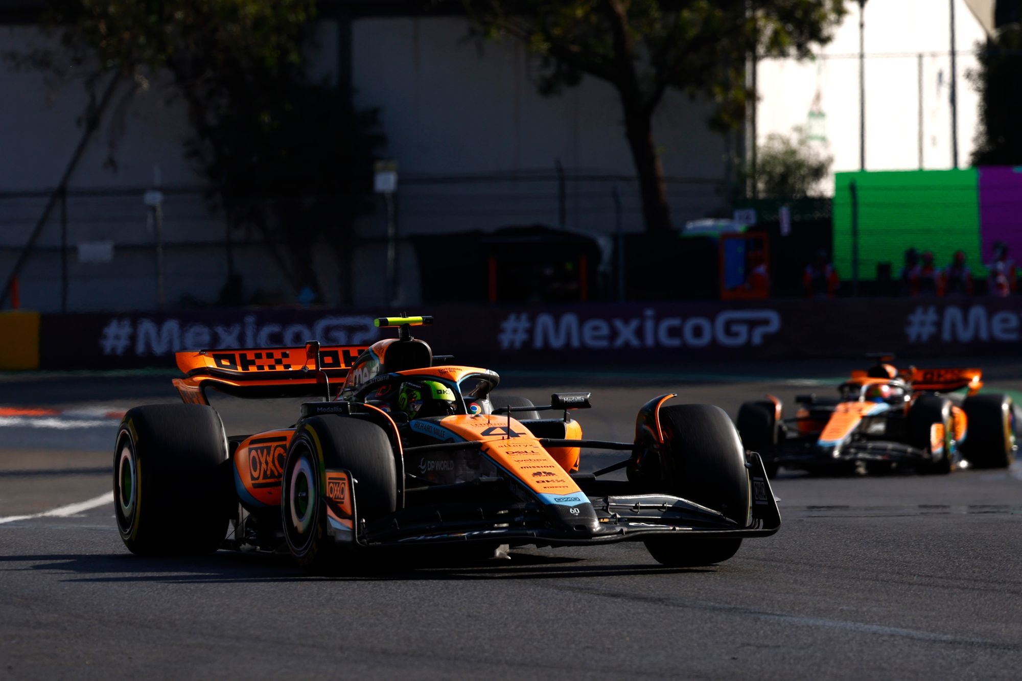 Lando Norris and Oscar Piastri, McLaren, F1