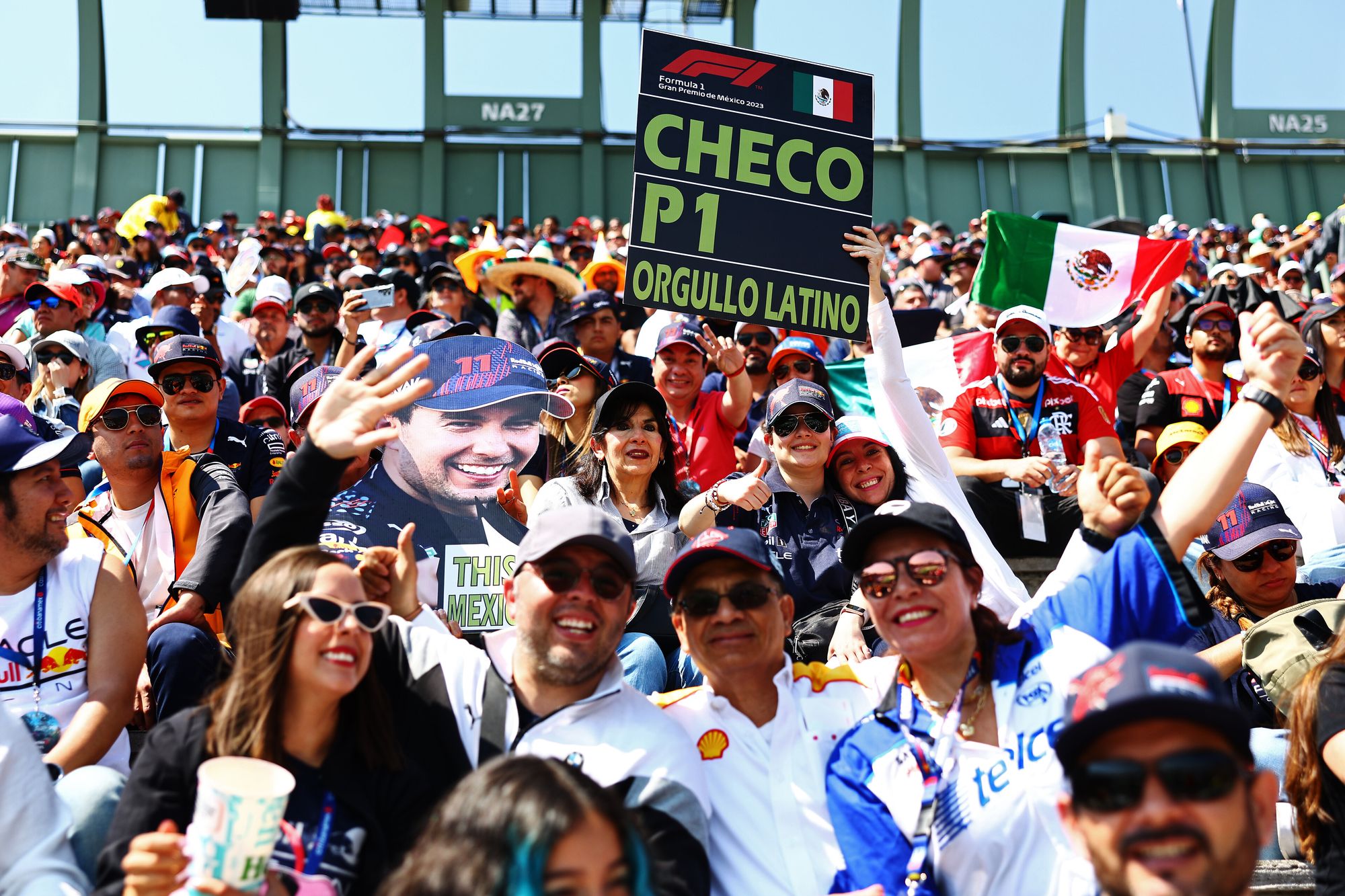 Sergio Perez local fans, Mexican GP, F1