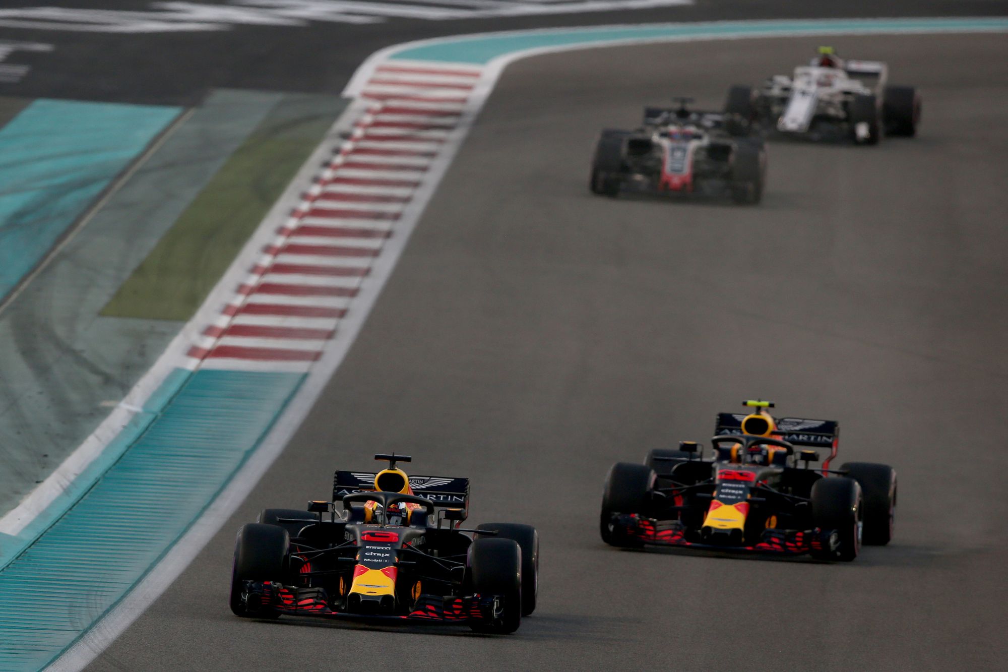 Daniel Ricciardo and Max Verstappen, Red Bull, F1