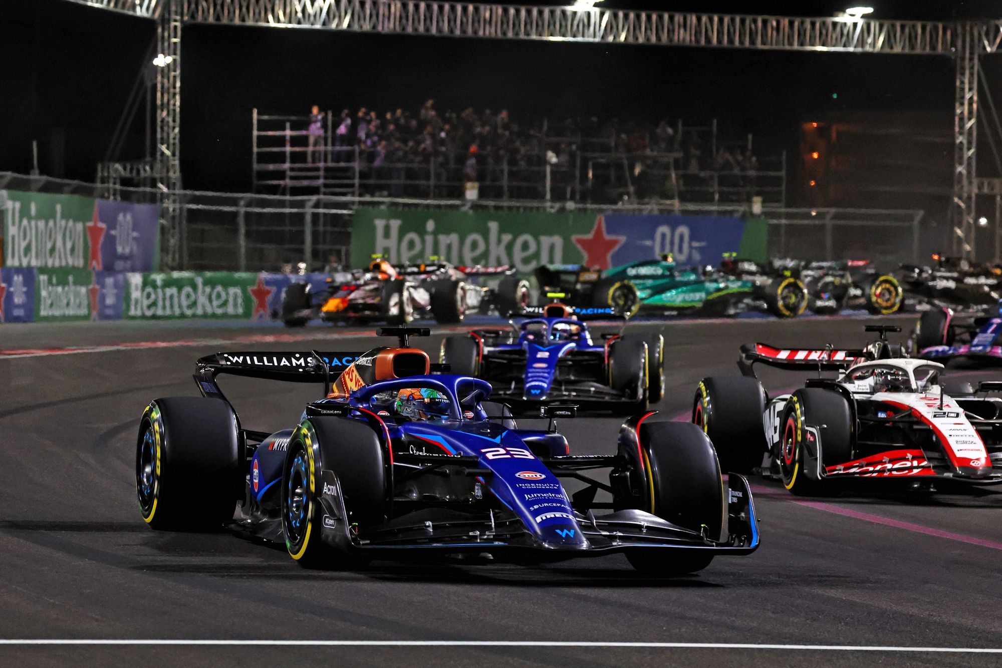 Alex Albon, Williams, F1, Las Vegas GP