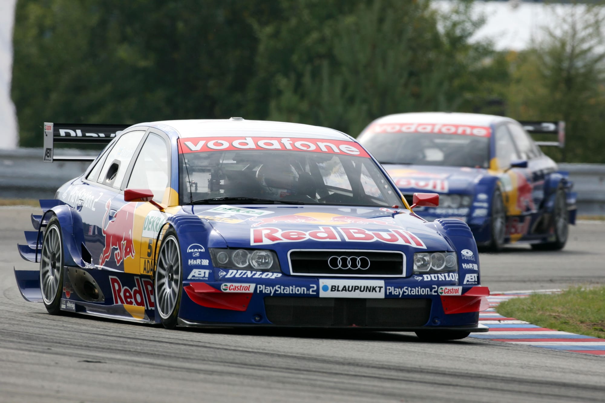 Mattias Ekstrom and Martin Tomczyk, Abt Audi, DTM