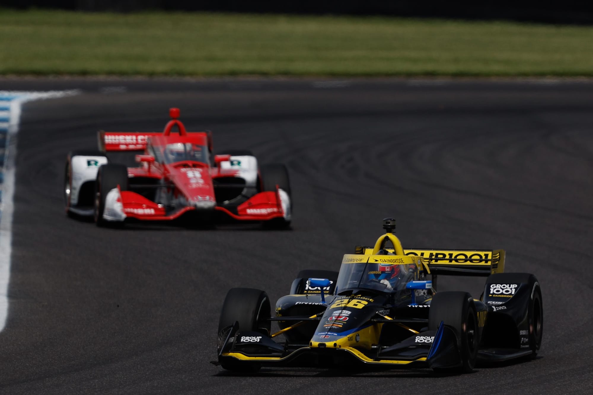 Colton Herta and Marcus Ericsson, IndyCar