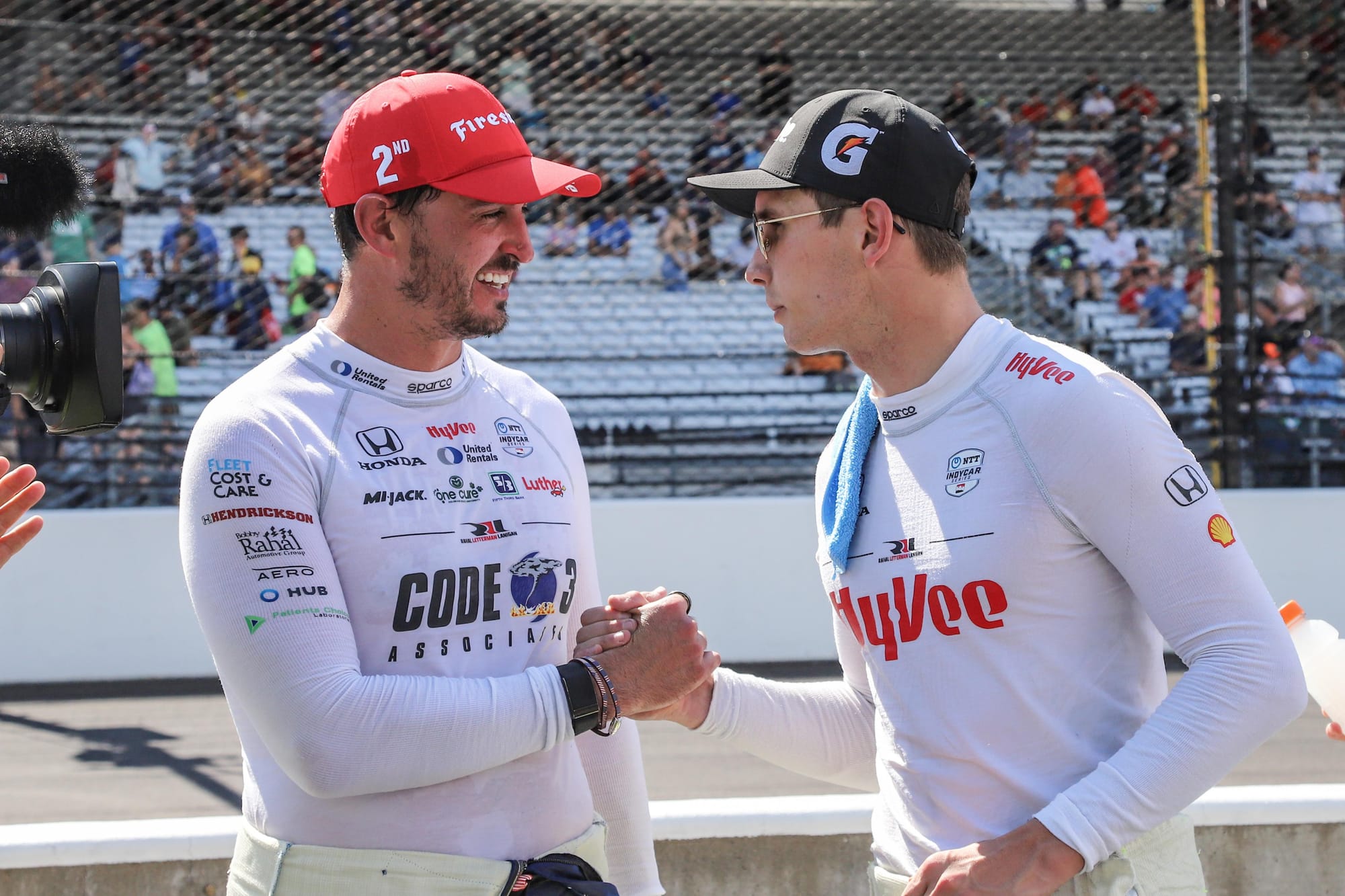 Graham Rahal and Christian Lundgaard, RLL