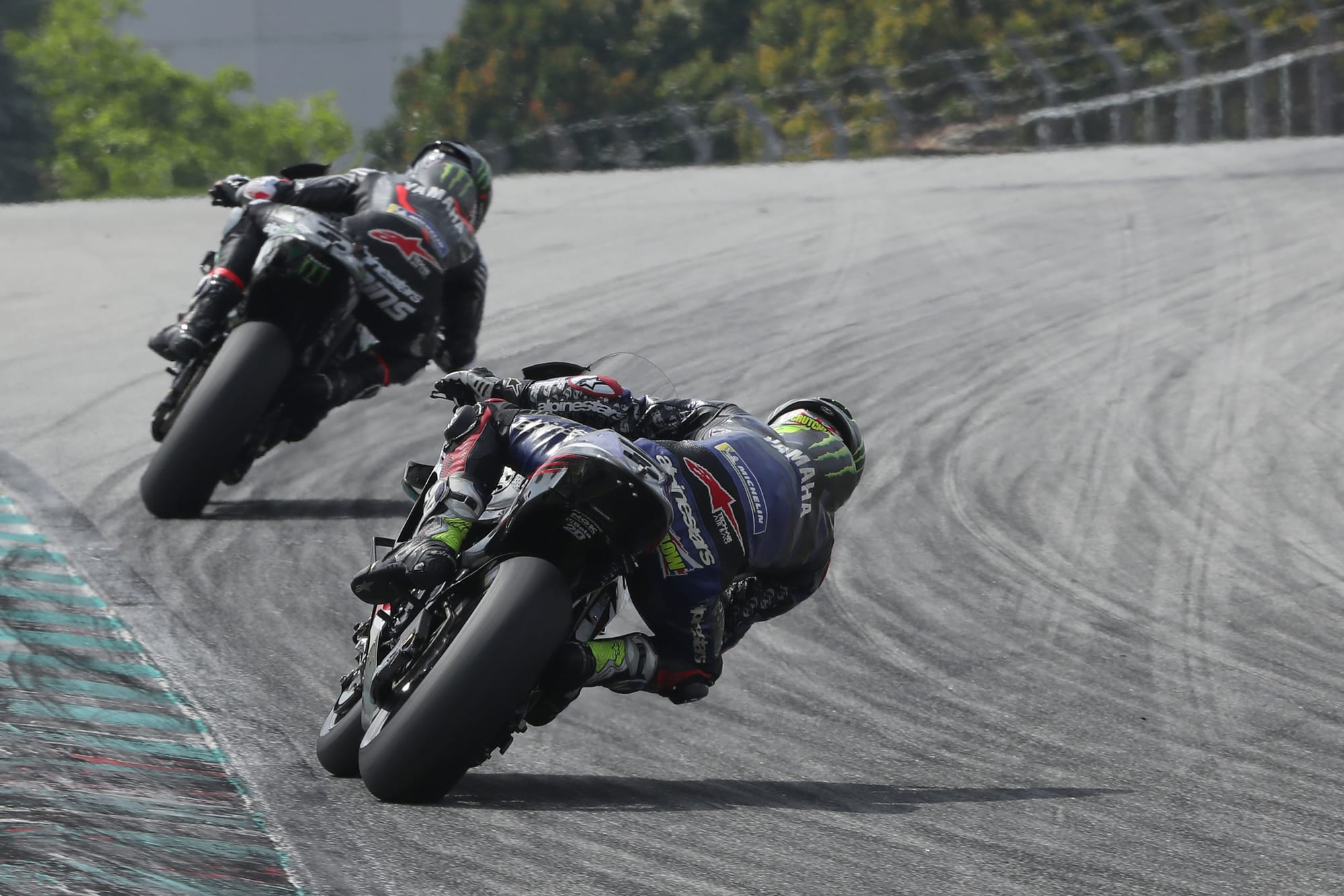 Alex Rins and Cal Crutchlow, Yamaha, MotoGP, Sepang shakedown