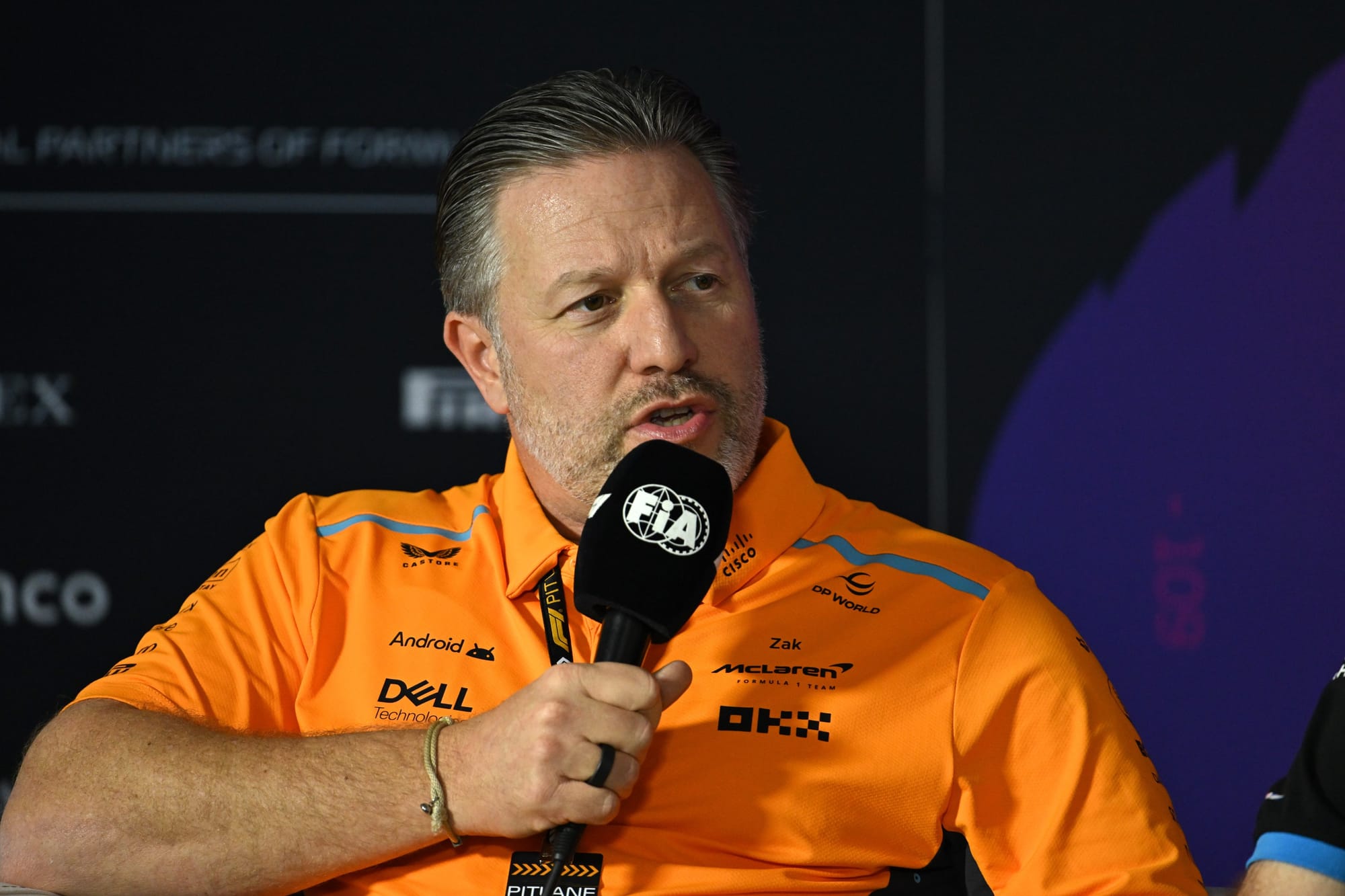 Zak Brown, McLaren, F1