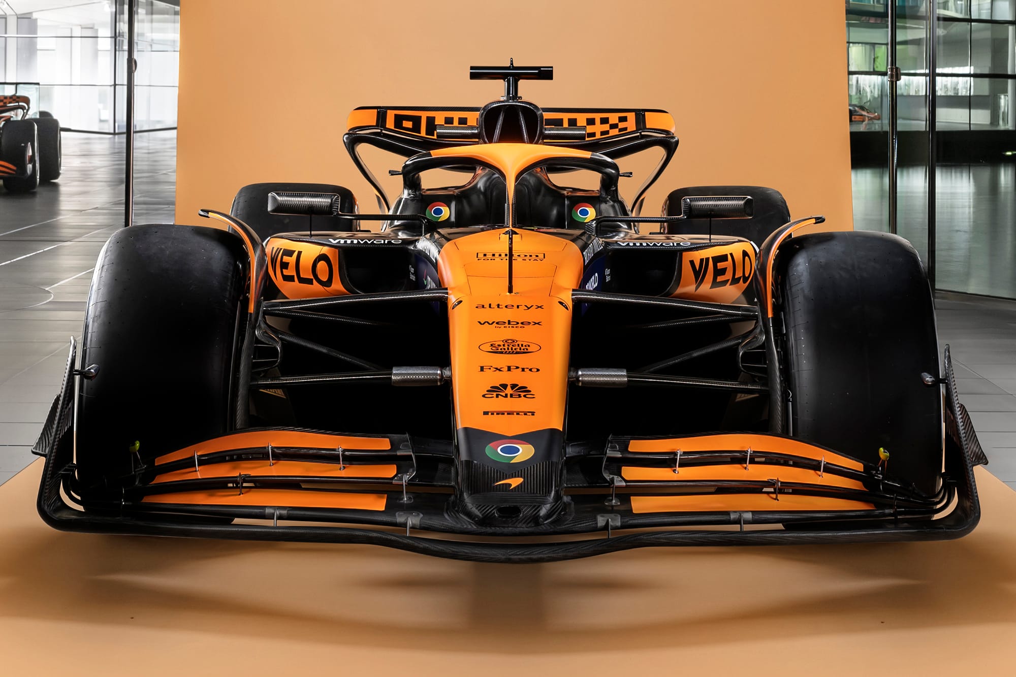 McLaren MCL38 2024 F1 car