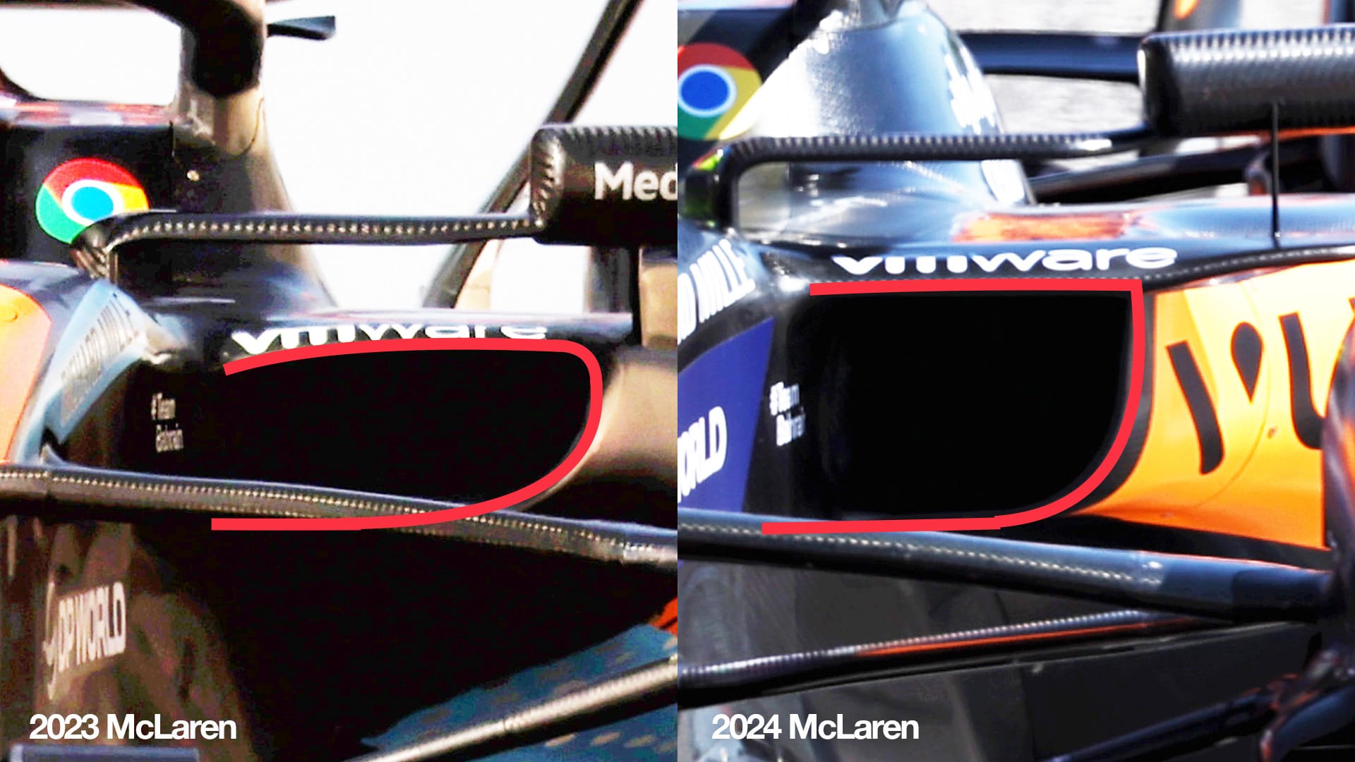 McLaren launch image trickery points to its 2024 F1 car secrets