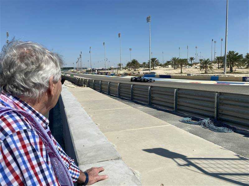 Gary Anderson, F1 testing