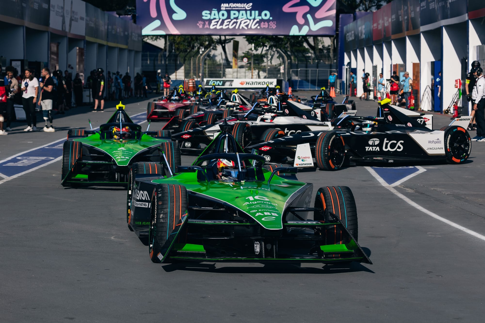 Sebastien Buemi and Robin Frijns, Envision, Formula E