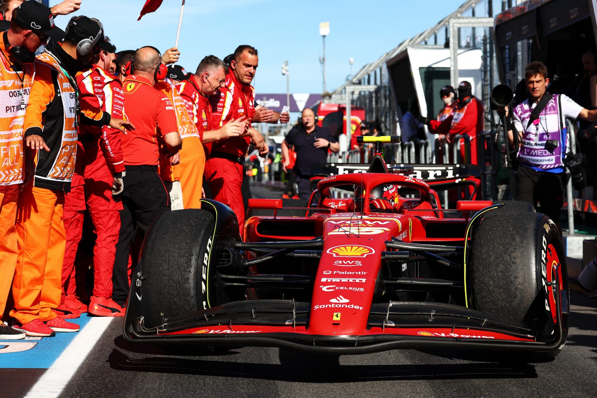 Carlos Sainz, Ferrari, Australian GP, F1