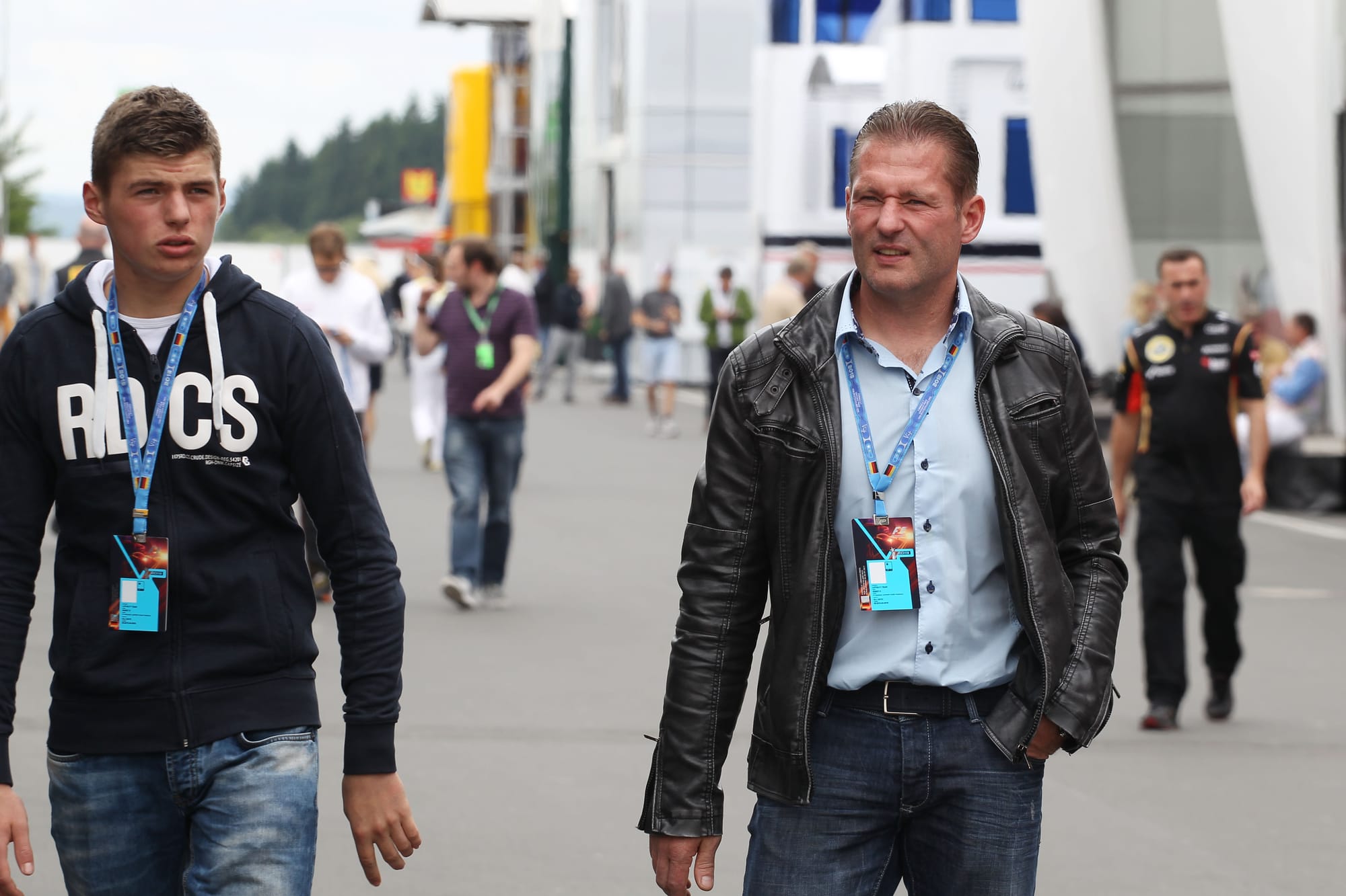 Max Verstappen and Jos Verstappen, F1
