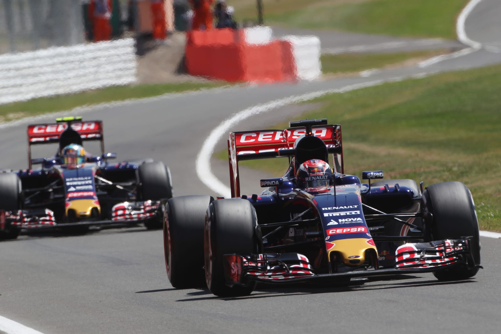 Max Verstappen and Carlos Sainz, Toro Rosso, F1