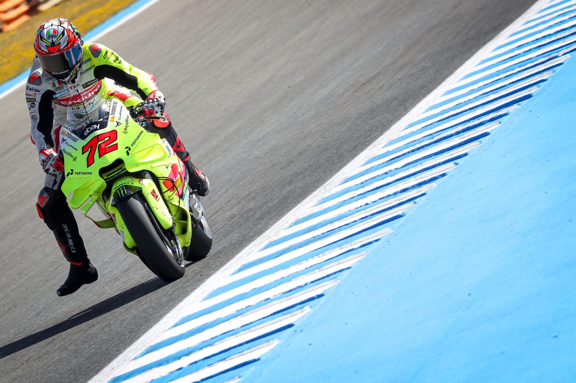 Who shone in crash-filled second Jerez MotoGP practice