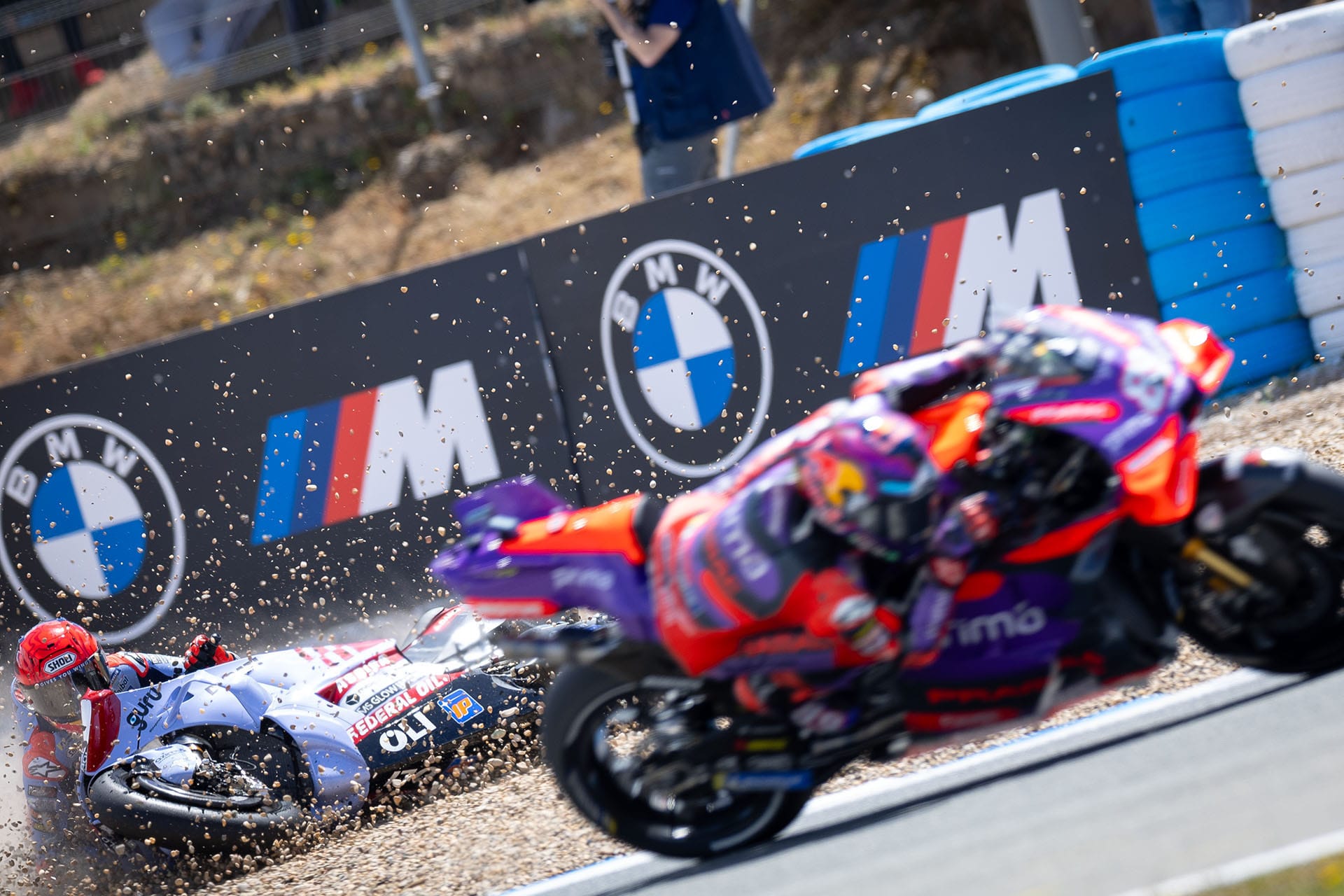 What caused MotoGP's shocking 15-crash Jerez sprint