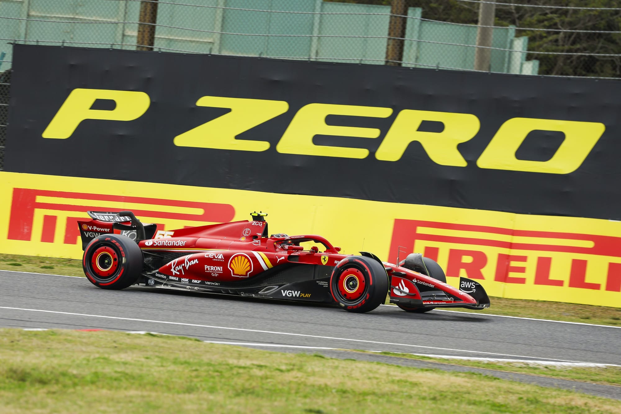 Carlos Sainz, Ferrari, F1, Japanese GP