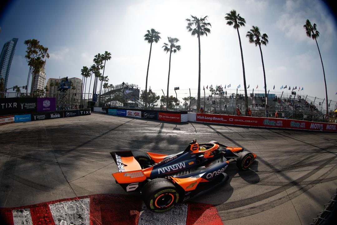 Theo Pourchaire McLaren Long Beach IndyCar 2024