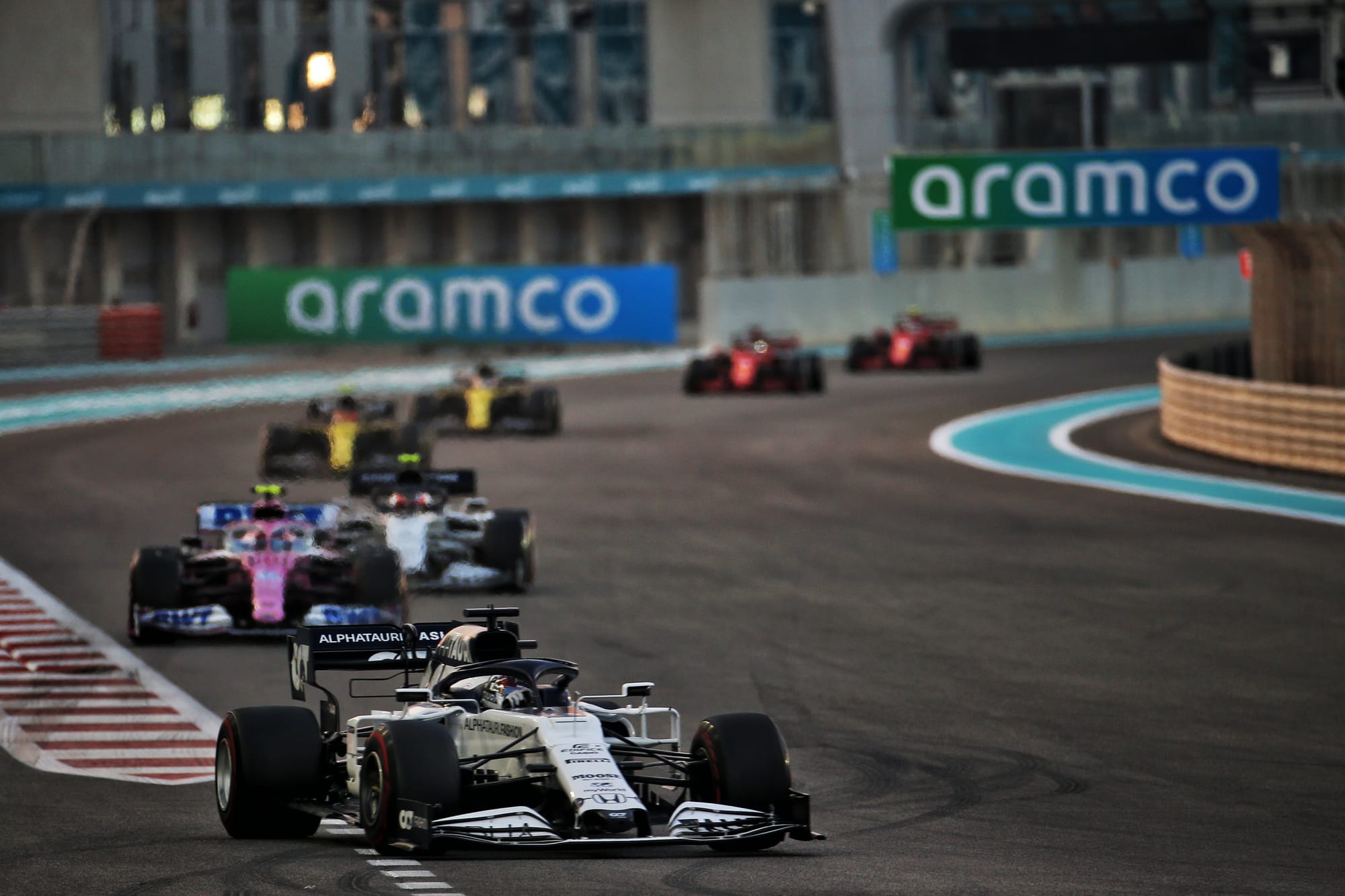 Daniil Kvyat AlphaTauri Abu Dhabi Grand Prix 2020