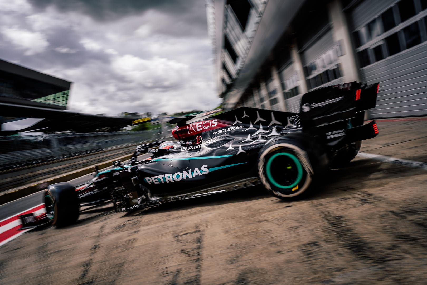 Kimi Antonelli Mercedes F1 test