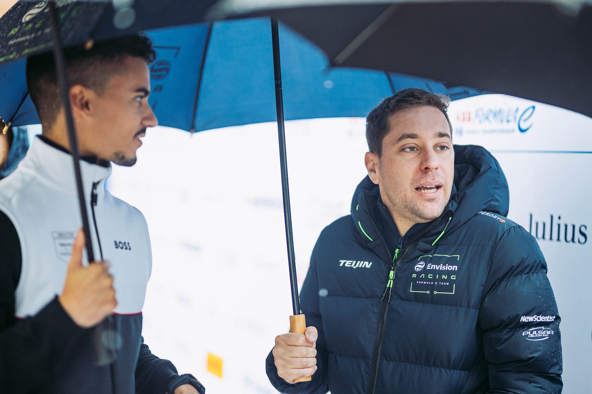 Pascal Wehrlein and Robin Frijns