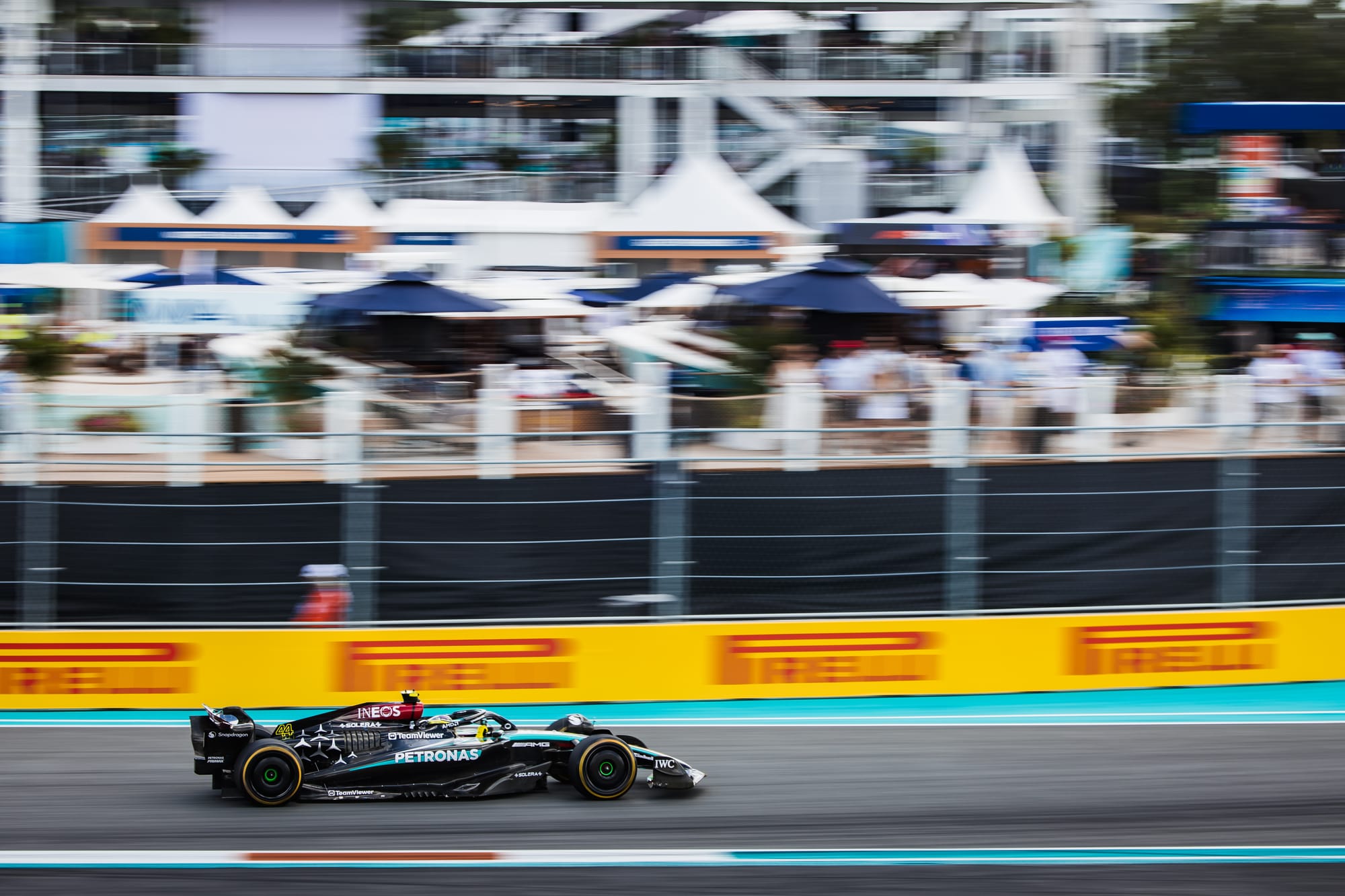 Lewis Hamilton Mercedes Miami Grand Prix 2024