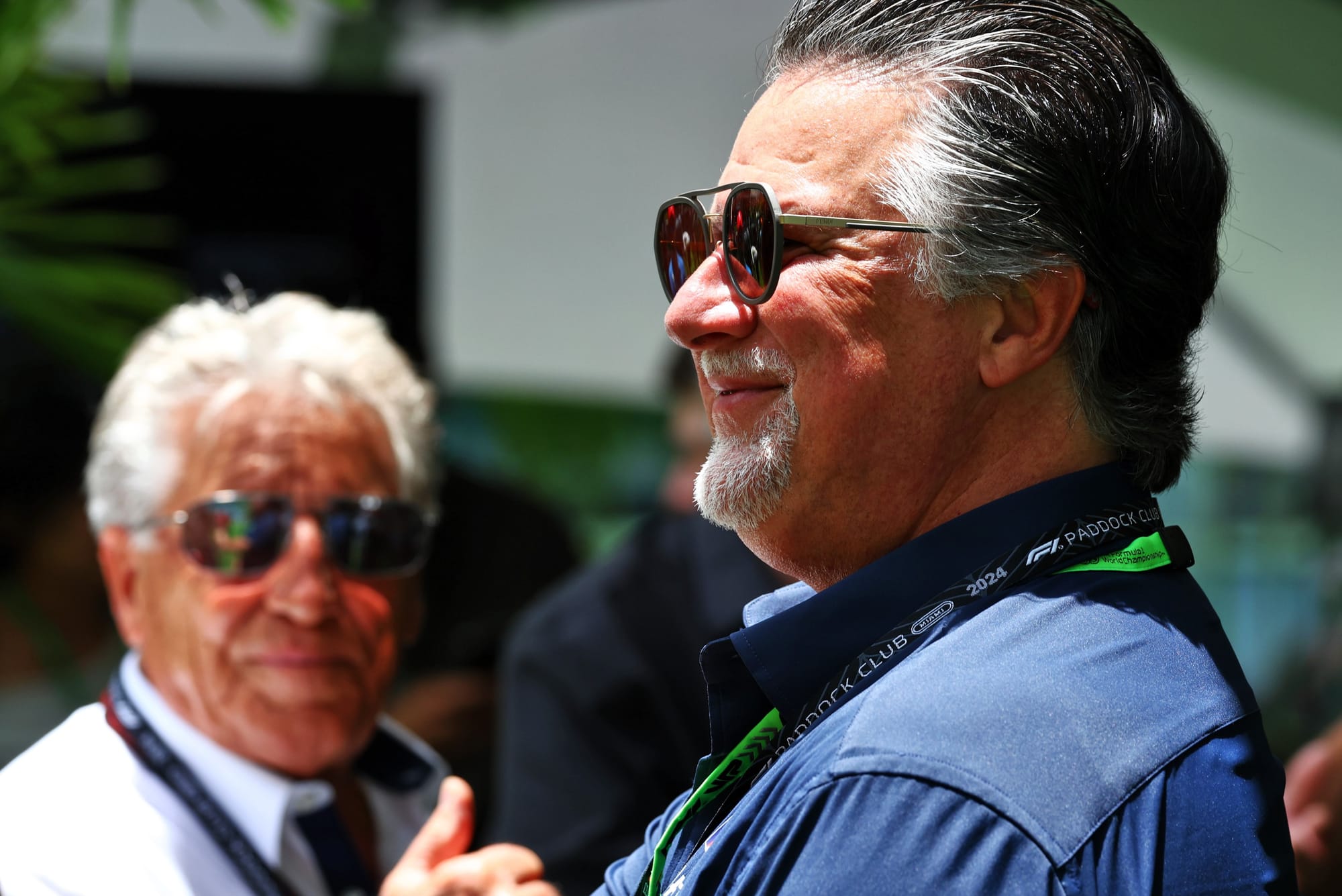 Mario Andretti and Michael Andretti, F1