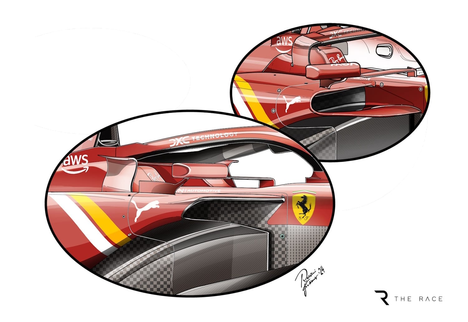 Five upgrades that shaped F1 2024's title race