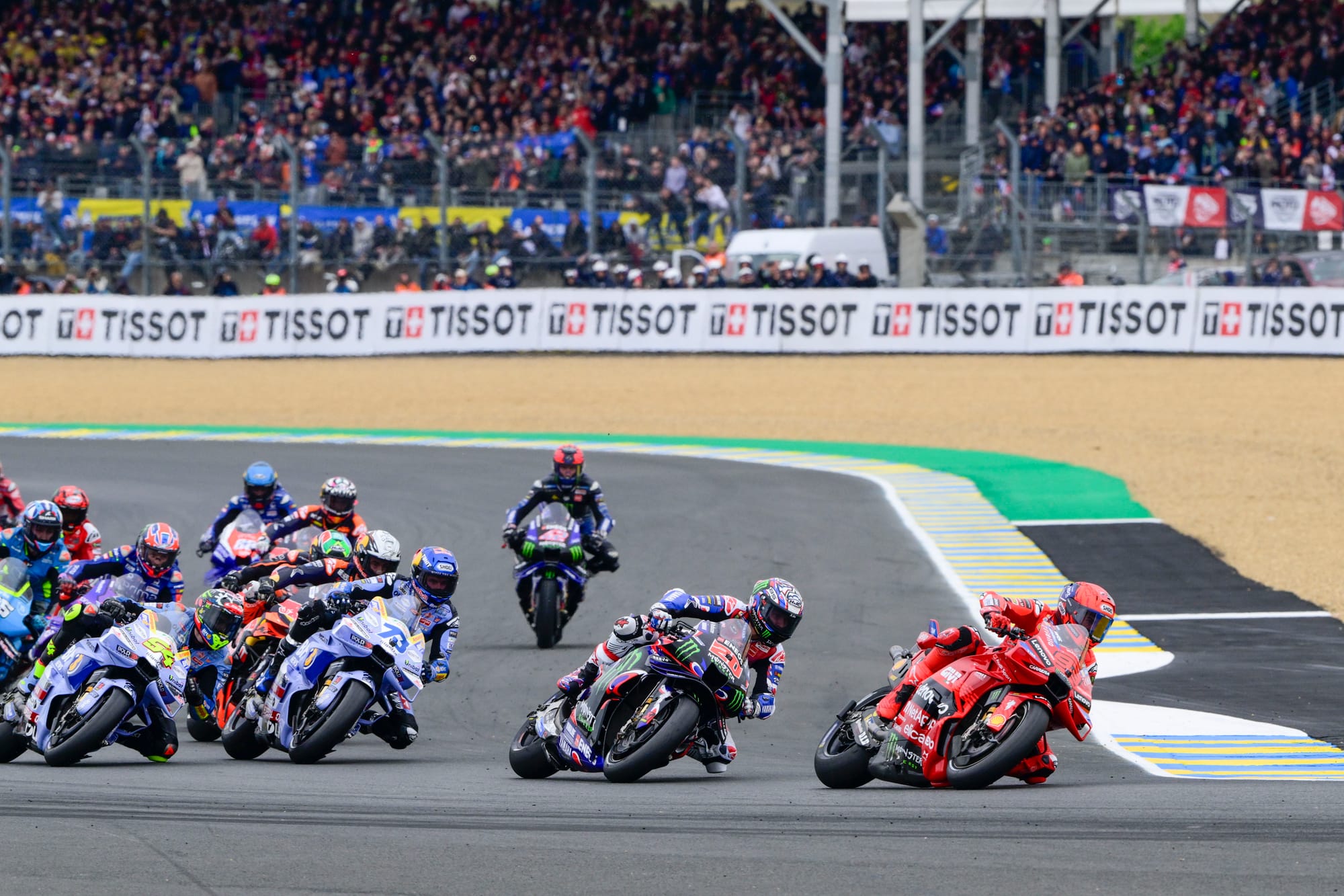 MotoGP French Grand Prix 2025 Le Mans, Marc Marquez leads