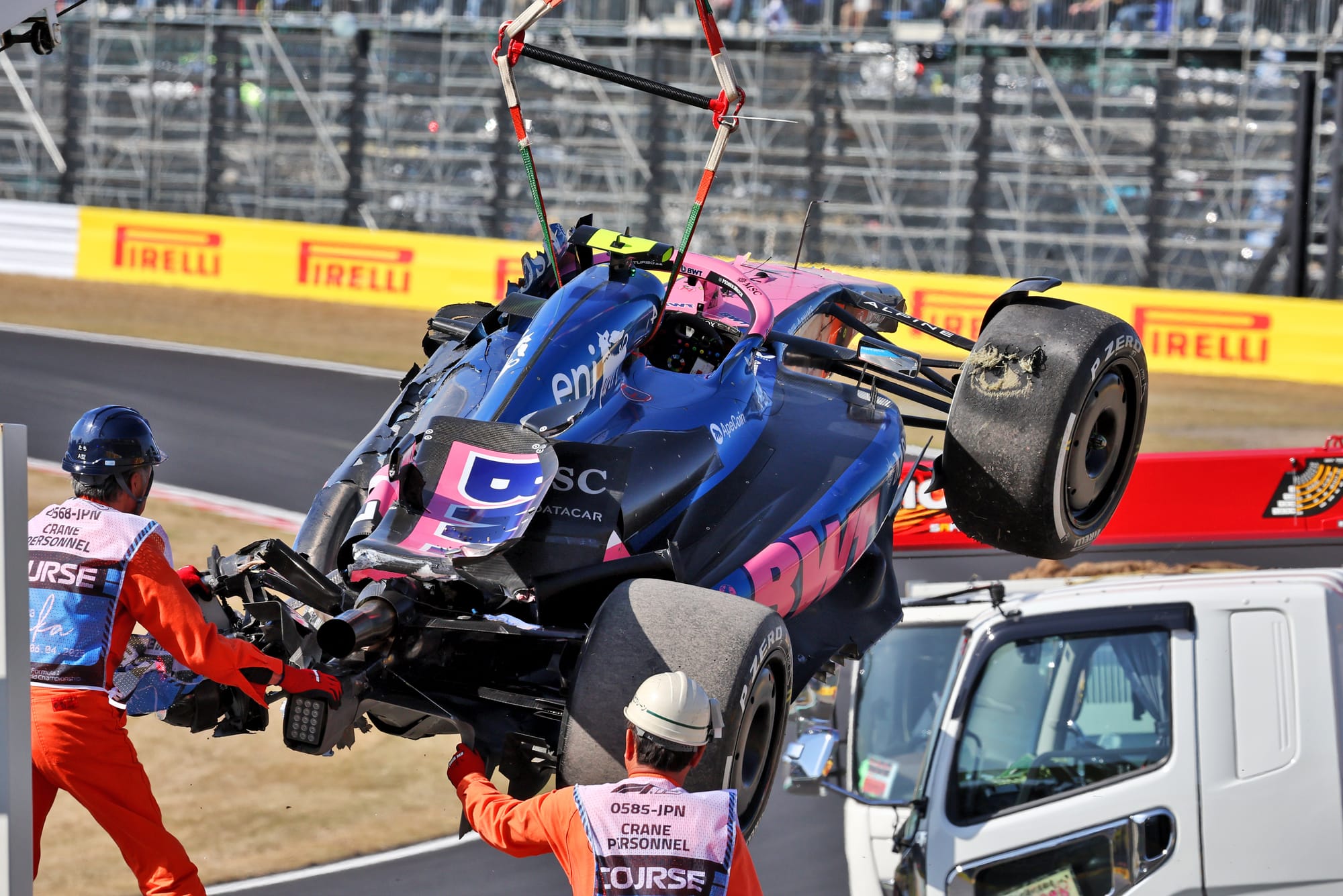 Jack Doohan Alpine crash Suzuka