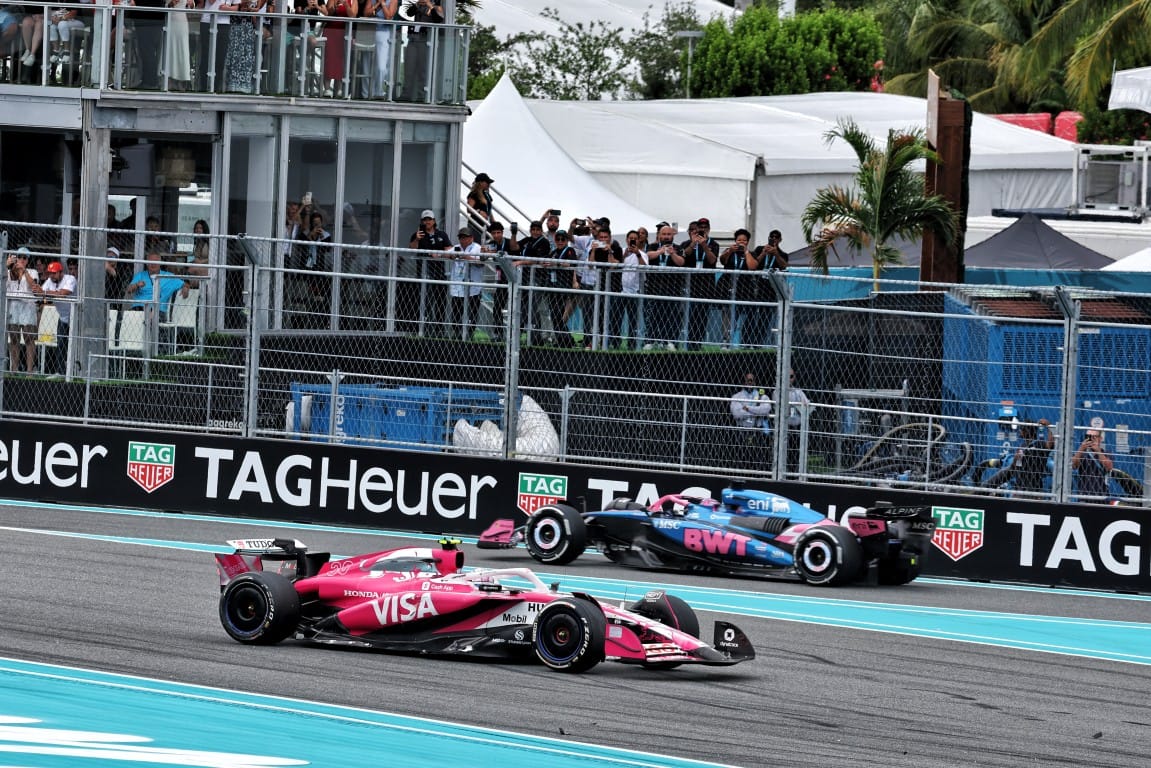 Liam Lawson and Jack Doohan, Miami GP, F1