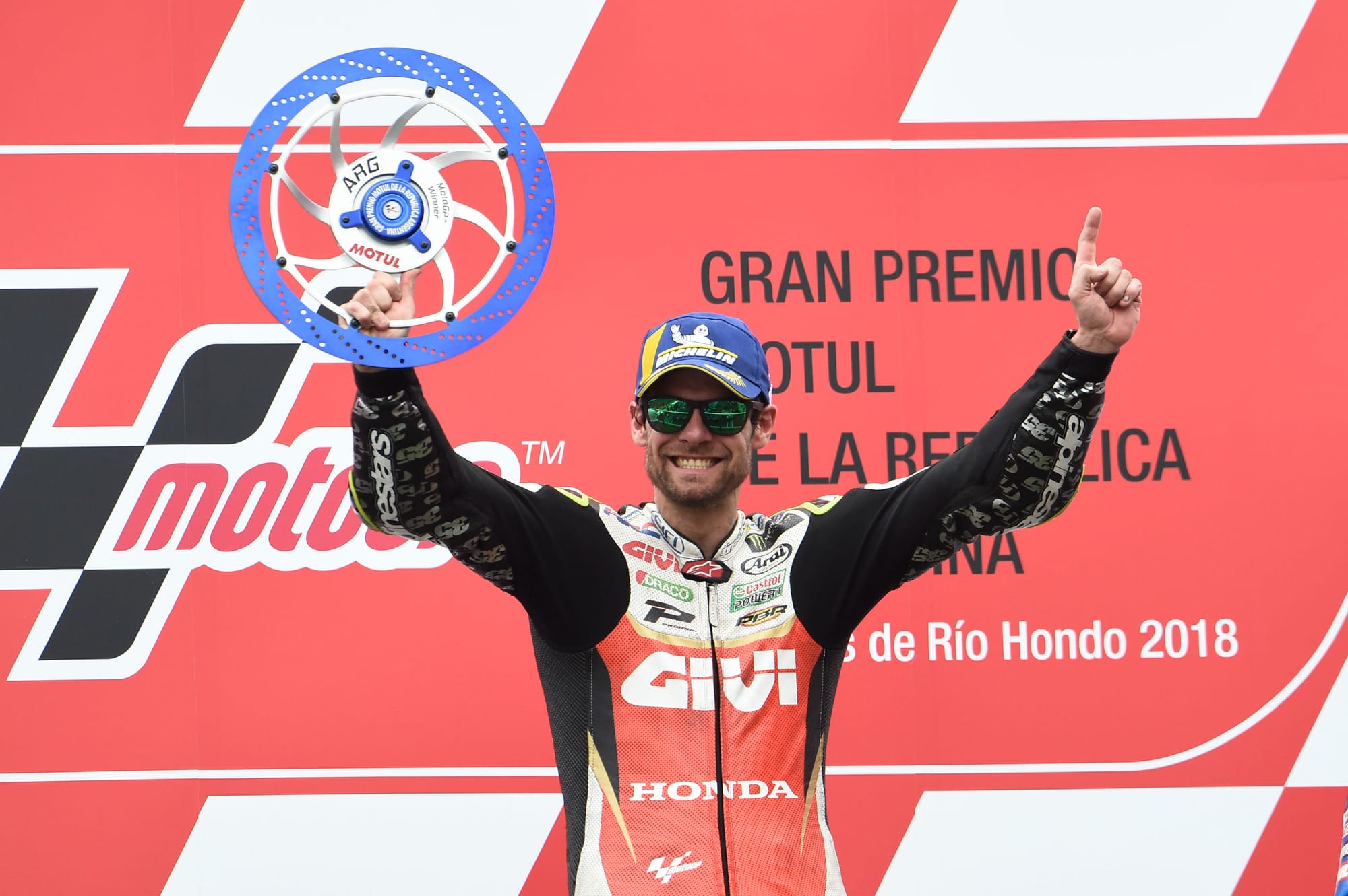 Cal Crutchlow wins MotoGP's 2018 Argentinian Grand Prix