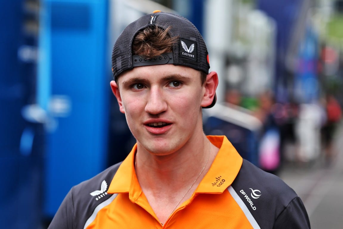 Alex Dunne, McLaren, F1