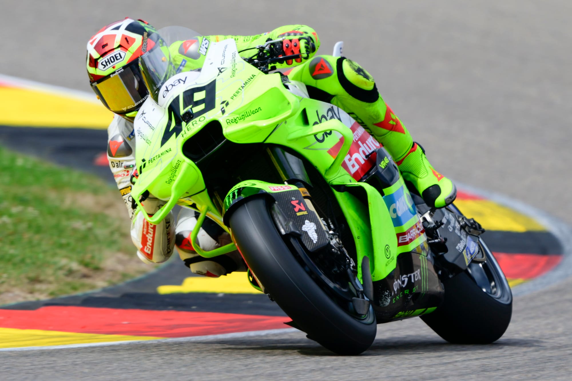 Fabio Di Giannantonio VR46 Ducati Sachsenring MotoGP 2025