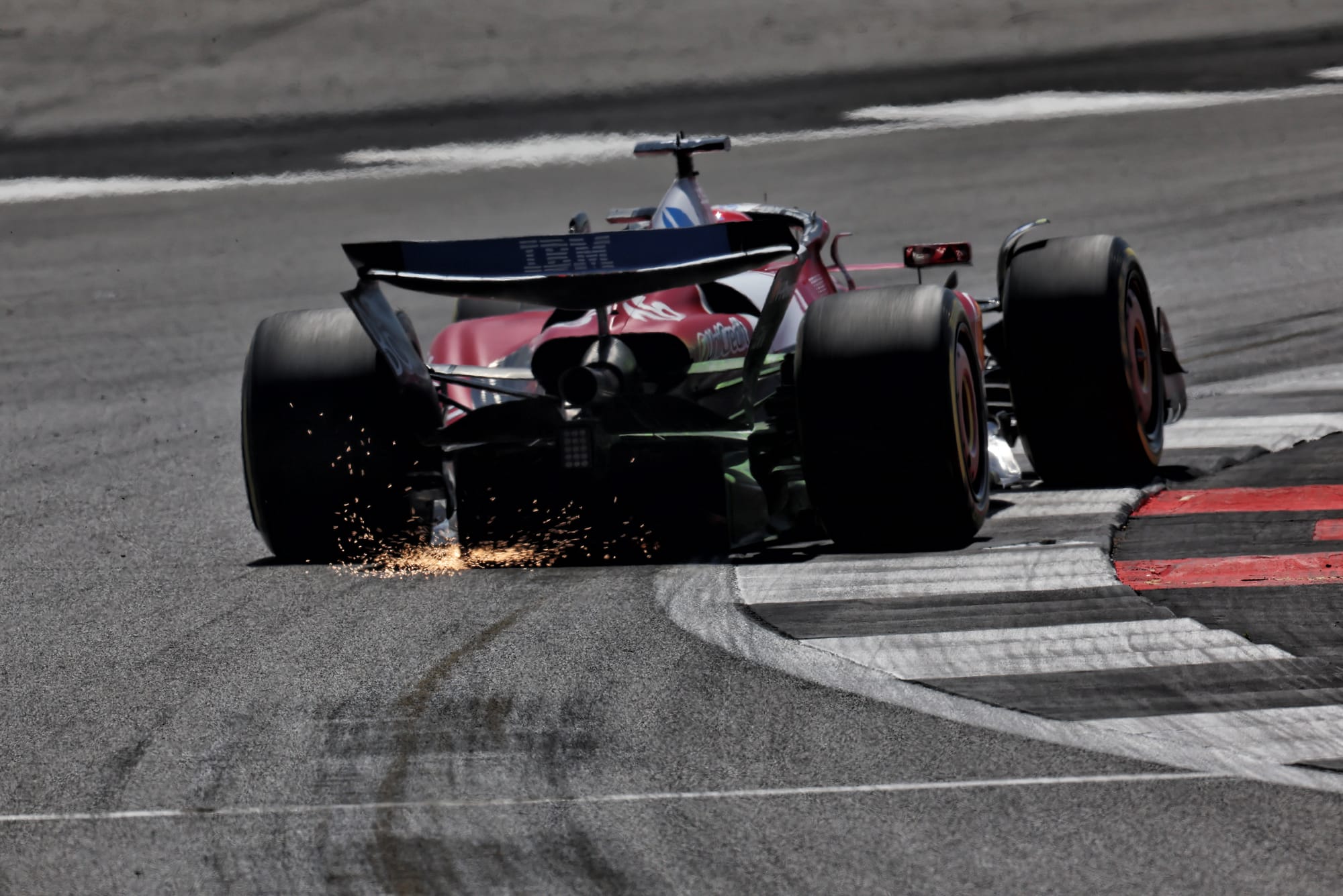Charles Leclerc Ferrari British Grand Prix practice 2025