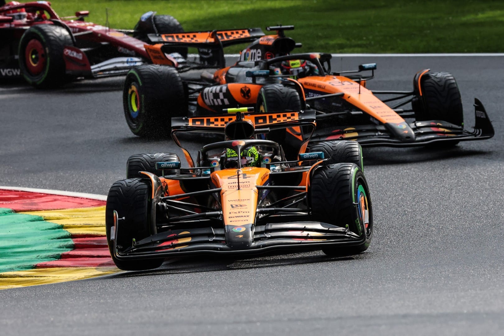 Lando Norris and Oscar Piastri, McLaren, F1