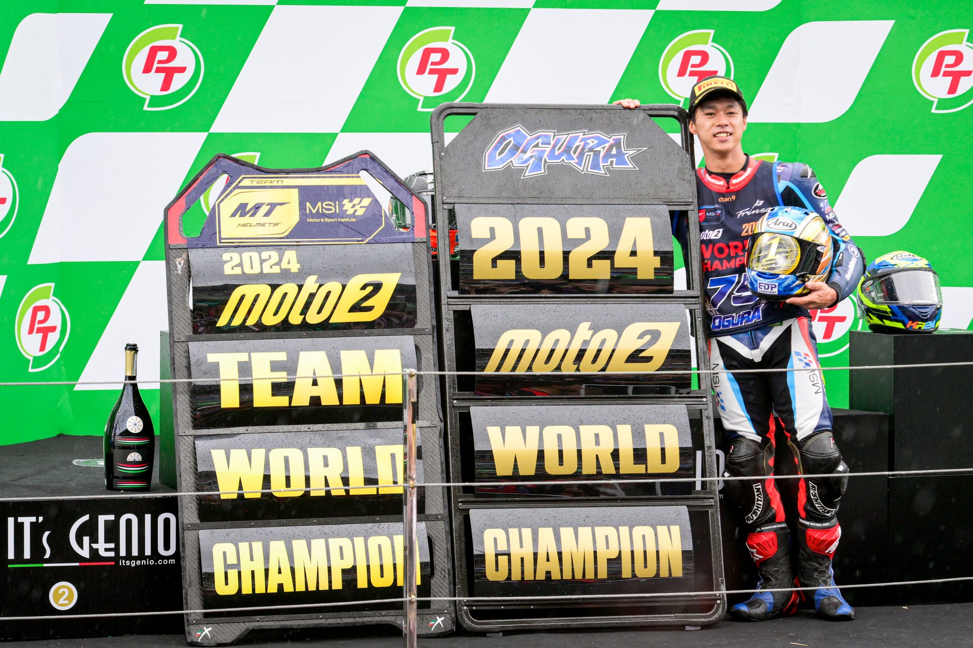 Ai Ogura wins 2024 Moto2 world championship