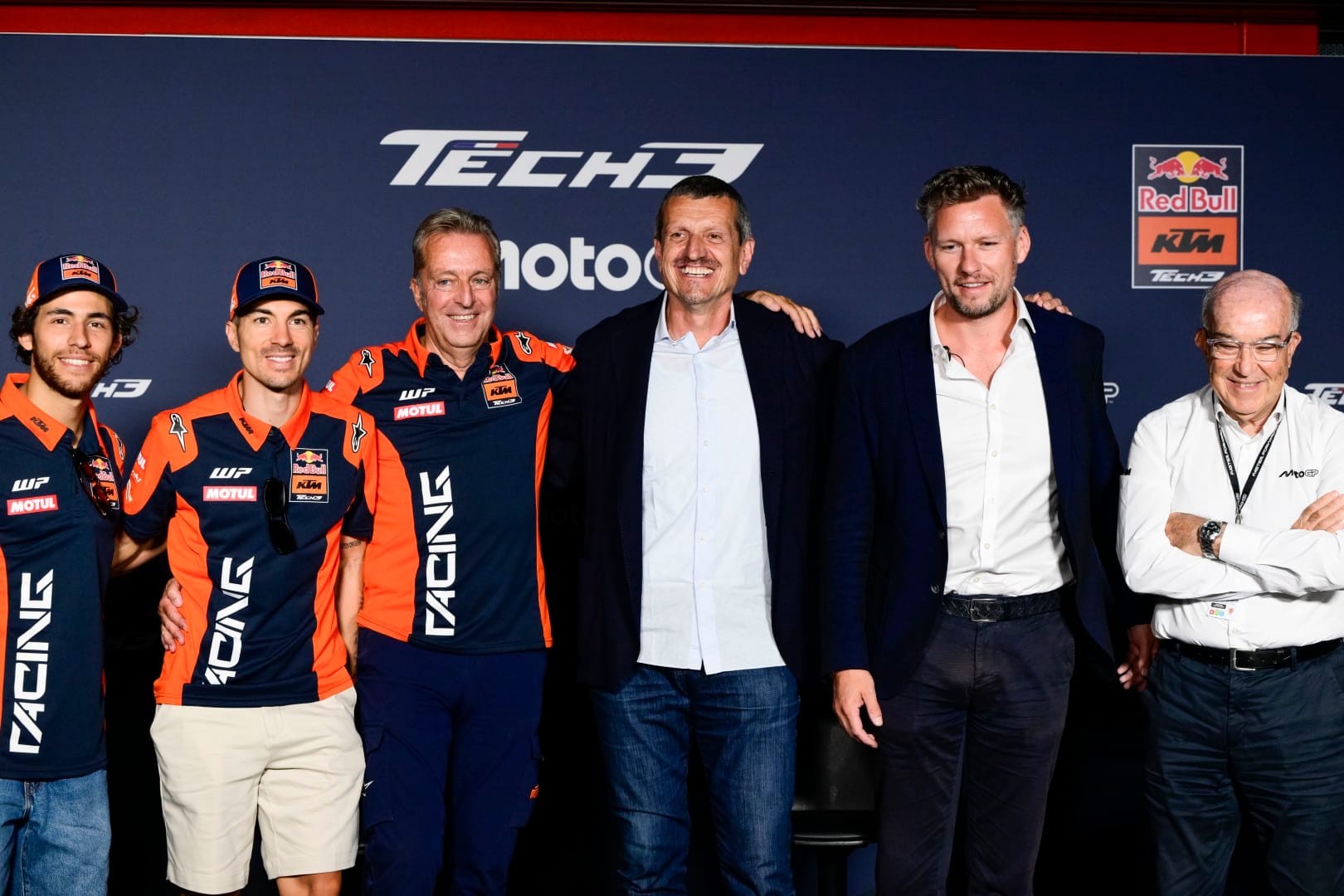 Tech3 press conference