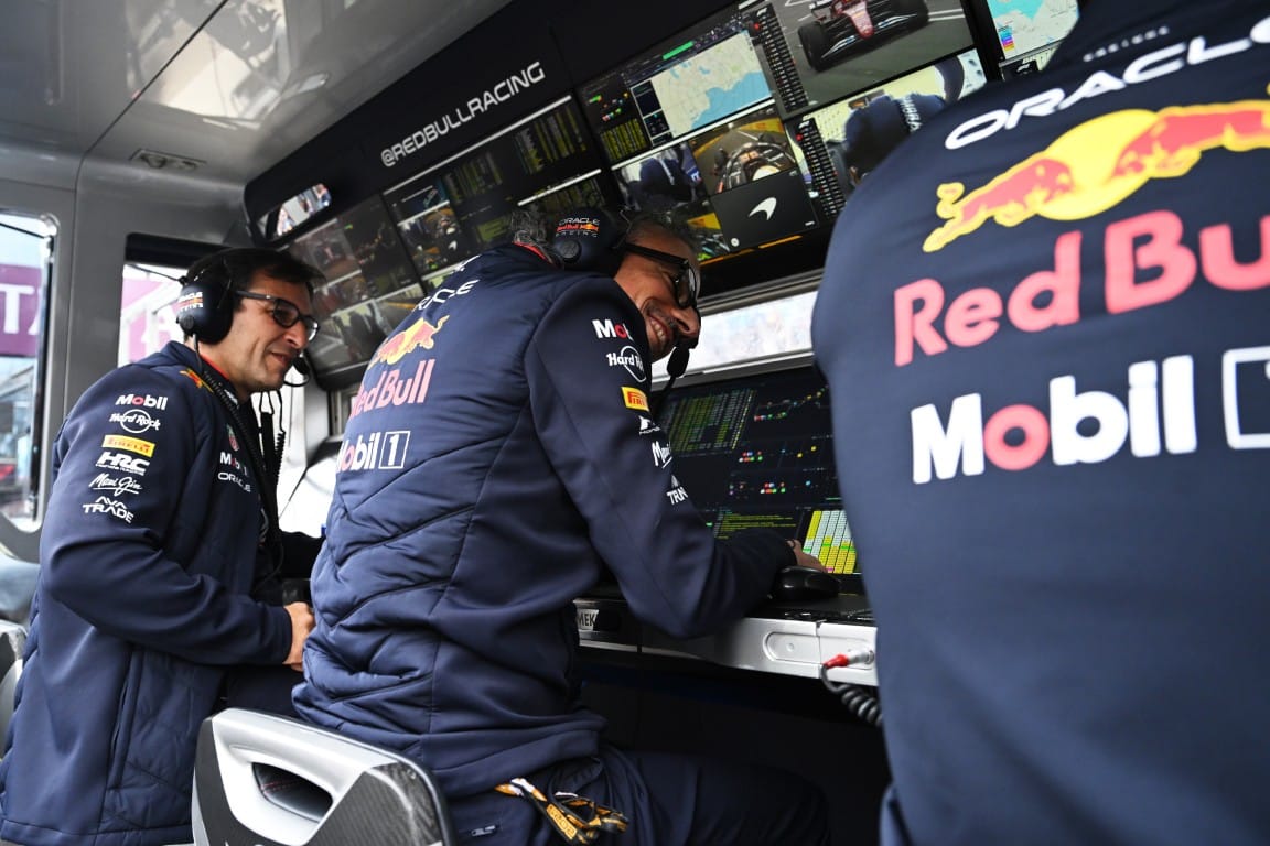 Laurent Mekies and Pierre Wache, Red Bull, F1