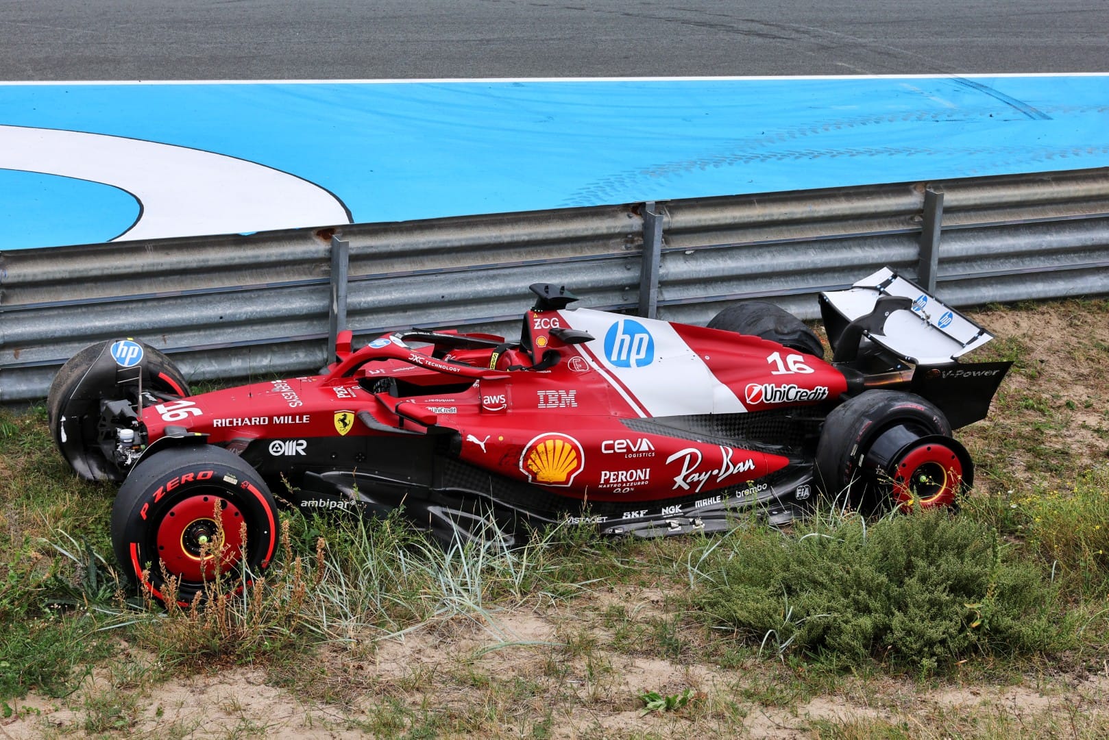 Charles Leclerc's Ferrari F1 car