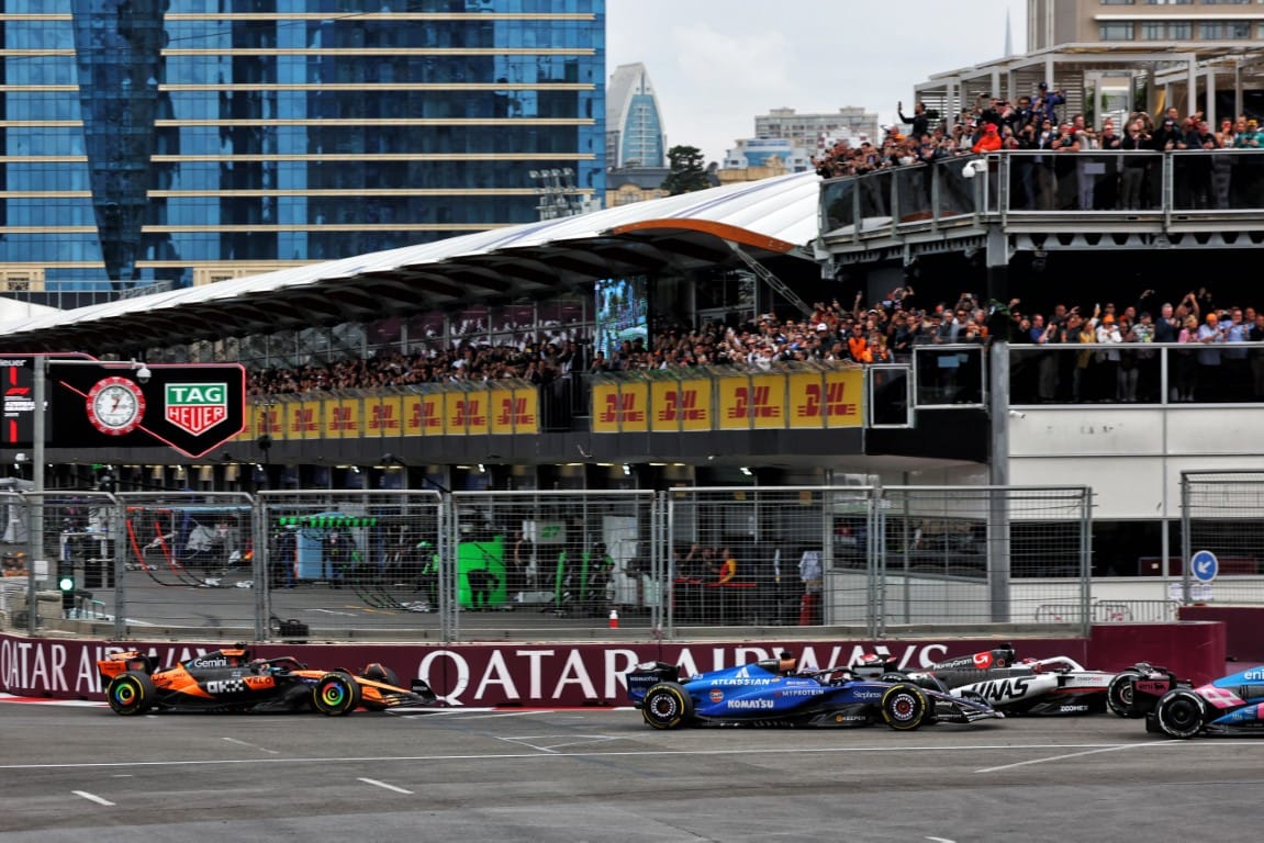 Baku F1 race