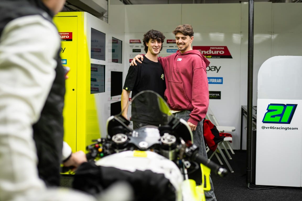 Celestino Vietti and Fabio Di Giannantonio, VR46 Ducati, MotoGP