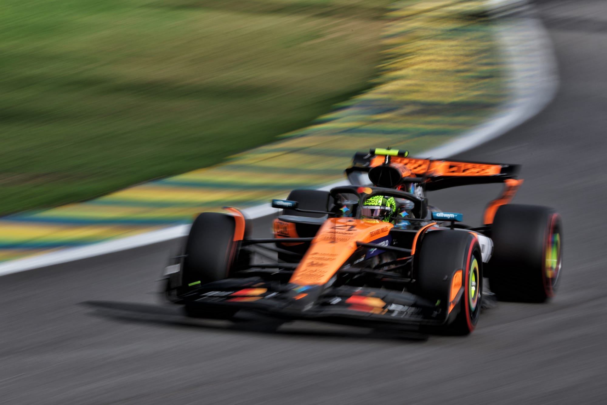 Lando Norris McLaren Brazilian Grand Prix 2025
