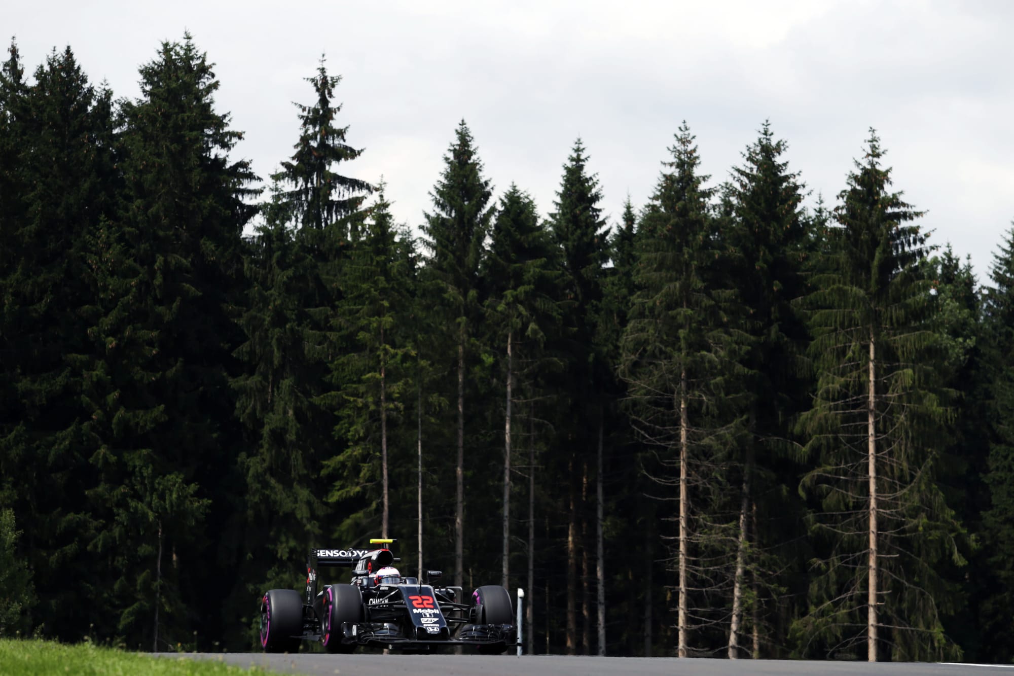 Jenson Button McLaren Austrian Grand Prix 2016