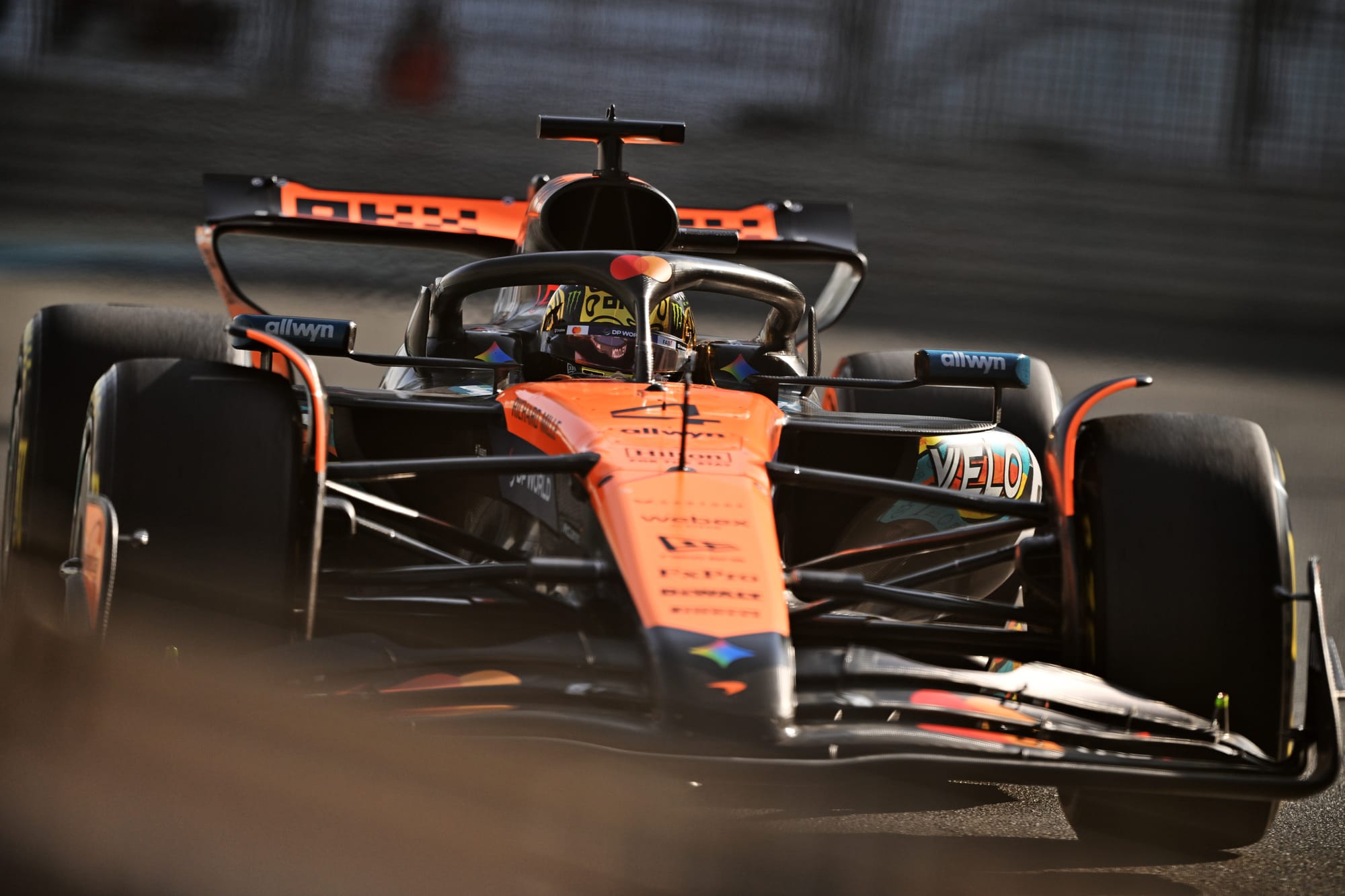 Why Norris can't run #1 on his car in test after all