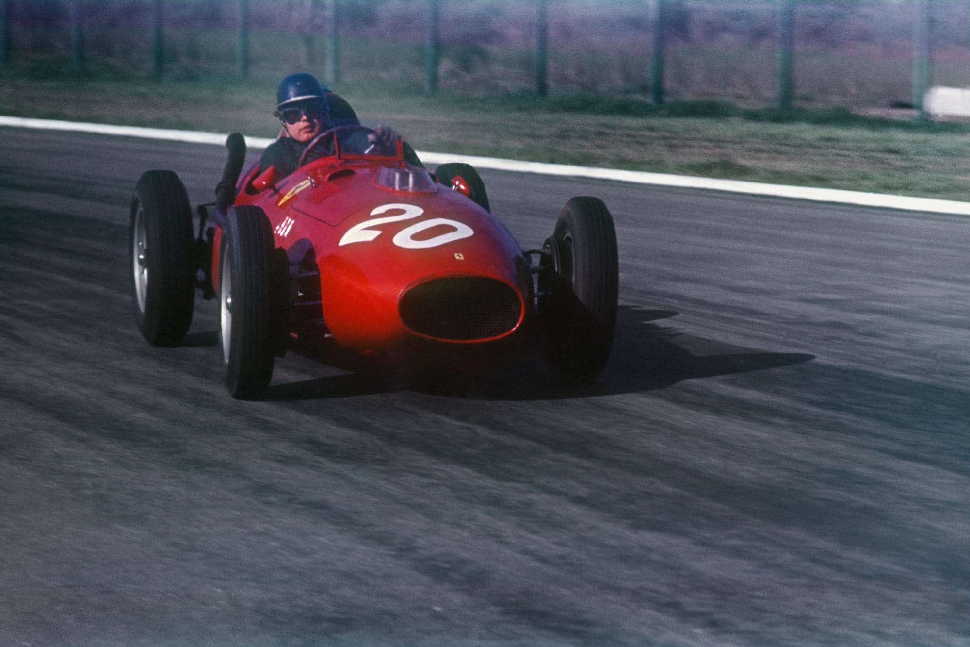 Mike Hawthorn in the 1958 Argentinian Grand Prix