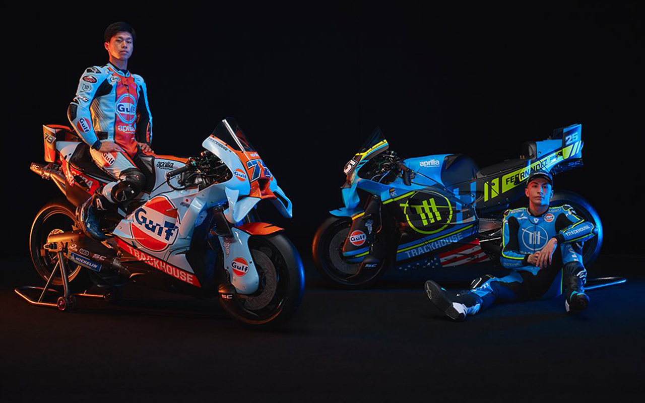 Ai Ogura and Raul Fernandez, Trackhouse Aprilia, MotoGP